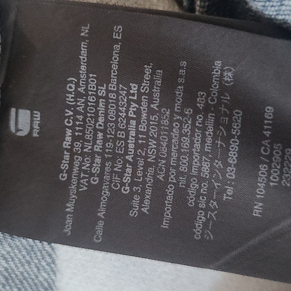 G- Star Raw Distressed Jean Jacket - Picture 13 of 13